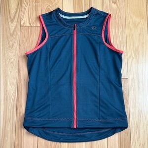 Pearl Izumi Women’s Blue and pink Sleeveless Cycling  vest
